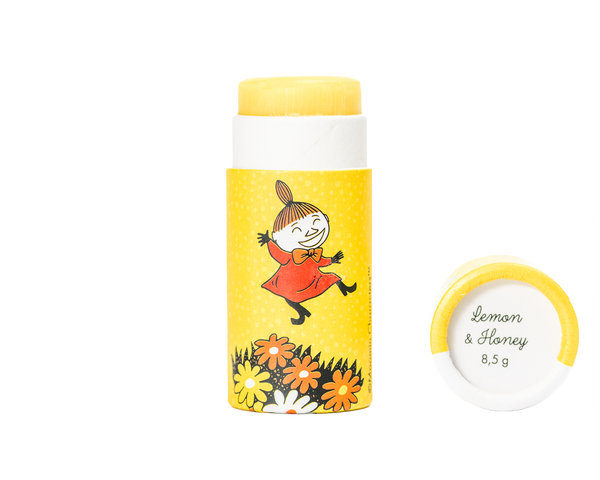 Moomin Organic Beeswax Lip Balm - Lemon & Honey