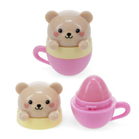 Teacup Animal Berry-Scented Lip Balm