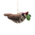 Mini Partridge with Pear Christmas Decoration