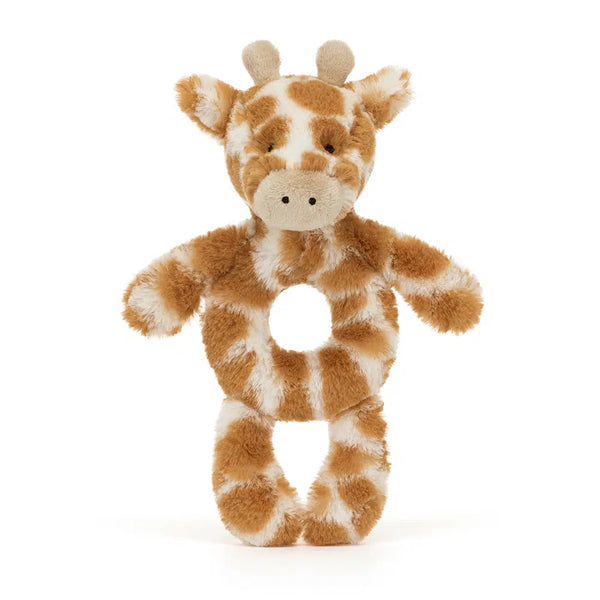 Amuseable Bashful Giraffe Ring Rattle