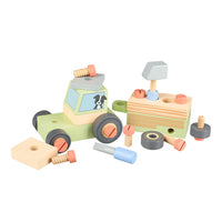 Buildable Tractor - Wooden Toy