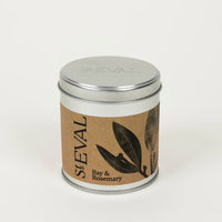 Bay & Rosemary Scented Tin Candle