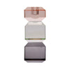 C’est Bon - Crystal Candle Holder - Peach/Green/Smoke