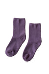 Cloud Socks - Plum