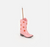 Cowboy Boot Incense Holder - Pink