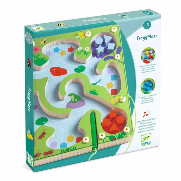 Magnetic Frogymaze Puzzle