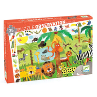 34 Piece Puzzle - Jungle