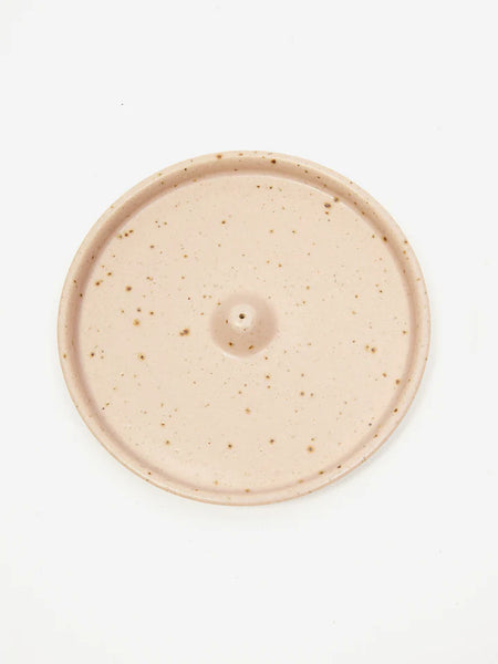 Incense Holder - Feldspar Pink Speckled