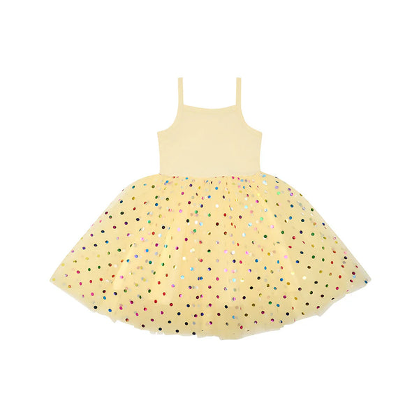 Bob & Blossom - Lemon Spot Dress