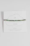 Amelia Bracelet - Green Quartz Gold Plated