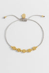 Flower Chain Friendship Bracelet - Gold & Silver Plated