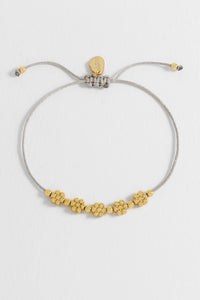 Flower Chain Friendship Bracelet - Gold & Silver Plated