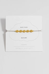 Flower Chain Friendship Bracelet - Gold & Silver Plated