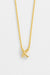 Kiss Necklace - Gold Plated