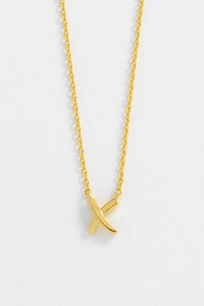 Kiss Necklace - Gold Plated