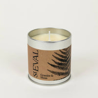 Granite & Moss Scented Tin Candle