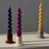 Small Tube Candleholder - Off-White