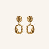 Cloud Earrings - Gold Plated