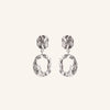 Cloud  Earrings - Silver