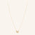 Misty Light Necklace - Gold Plated