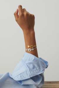 Cloud Bracelet - Gold Plated