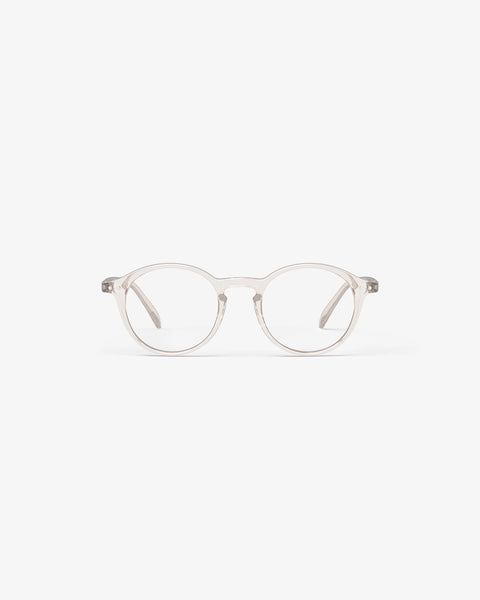 #D Reading Glasses - Paper Note Beige