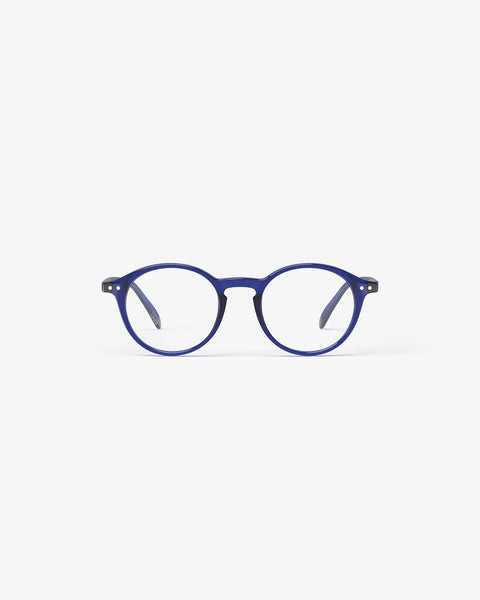 #D Reading Glasses - Blue Ink