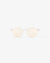 #D Sunglasses - Paper Note Beige