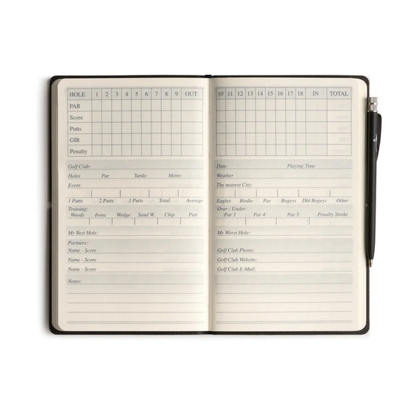 CIAK Golf Notebook - Black