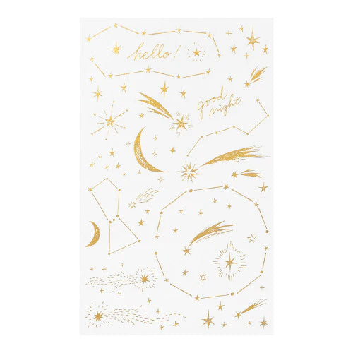 Midori Transfer Stickers - Foil Stars