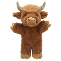 Eco Animal Puppet - Highland Cow