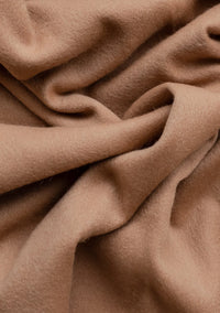 Lambswool Oversized Scarf - Camel