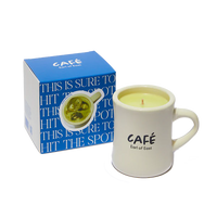 Soy Wax Cafe Candle - Iced Matcha