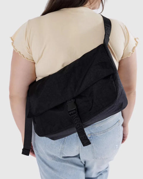 Nylon Messenger Bag