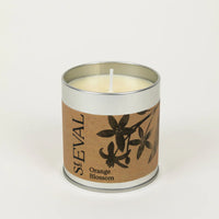 Orange Blossom Scented Tin Candle