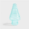 Pine Tree Glass Vase - Blue