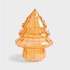 Pine Tree Glass Vase - Orange