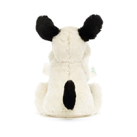 Bashful Black & Cream Puppy Soother