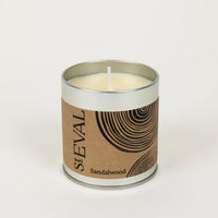 Sandalwood Scented Tin Candle