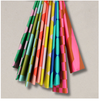 Luxury Tissue Paper Pack - Diamond & Stripe - Cobalt & Jade