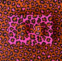 Luxury Tissue Paper Pack - Leopard - Ginger & Pink