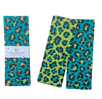 Luxury Tissue Paper Pack - Leopard - Apple & Jade