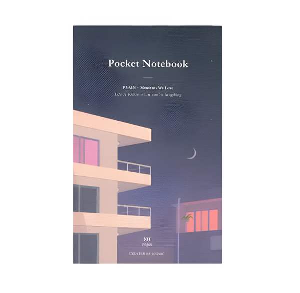 Iconic Pocket Notebook, Plain - Evening