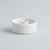 Plate Candle Holder White Speckle