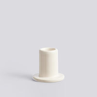 Small Tube Candleholder - Off-White