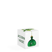 Acorn Vase -  Emerald Green