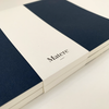 A5 Layflat Softcover Notebook - Navy Linen