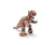 Knitted Rainbow T Rex Toy