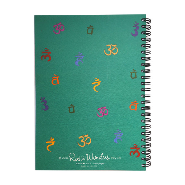 A5 Spiral Notebook - Seven Chakras