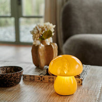 Mushroom Cordless LED Lamp - Mango